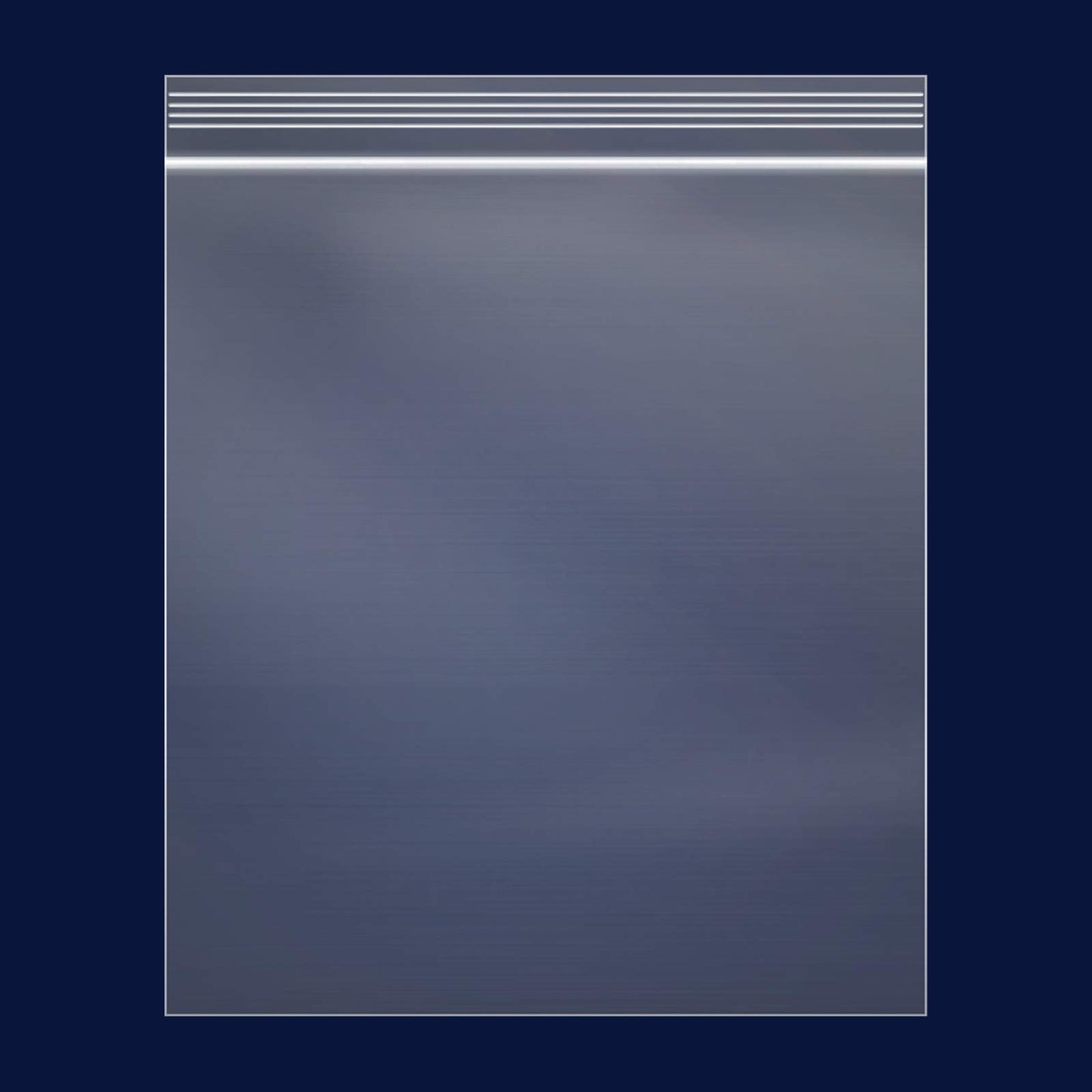 iMailer - 200 Count - 13" x 15" Clear Reclosable Zip Plastic Poly Bags - 2 Gallon Zip Bags for Clothing, T-Shirts, Pants