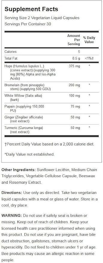 Super Ibuactin Maximum Strength 60 Liq Vegcap