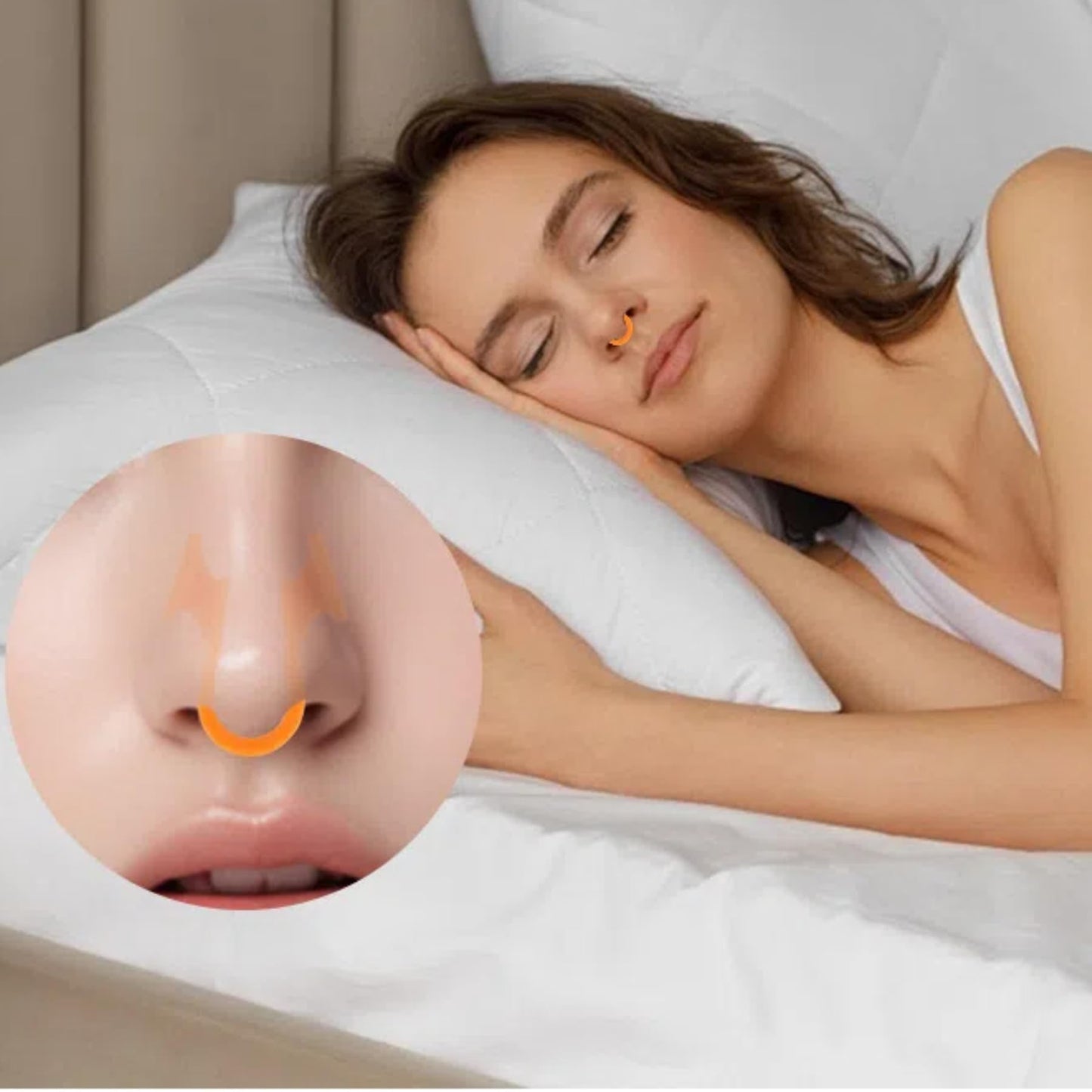 Nasal Dilator for Better Sleep Natural, Comfortable, Anti Snoring Device, Snoring Solution for Maximum Airflow and Easier Breathing 6 Pieces,Nasal dilators for Breathing