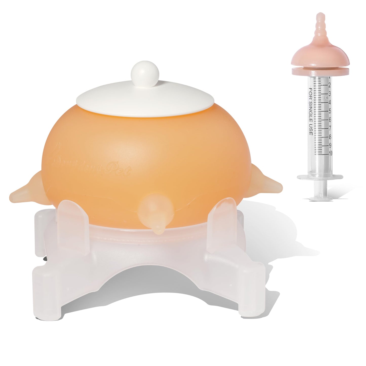 Doggiema Doggiema Puppy Milk Feeder Nipple Puppy Bottle Puppy's feeders Bubble Milk Bowl