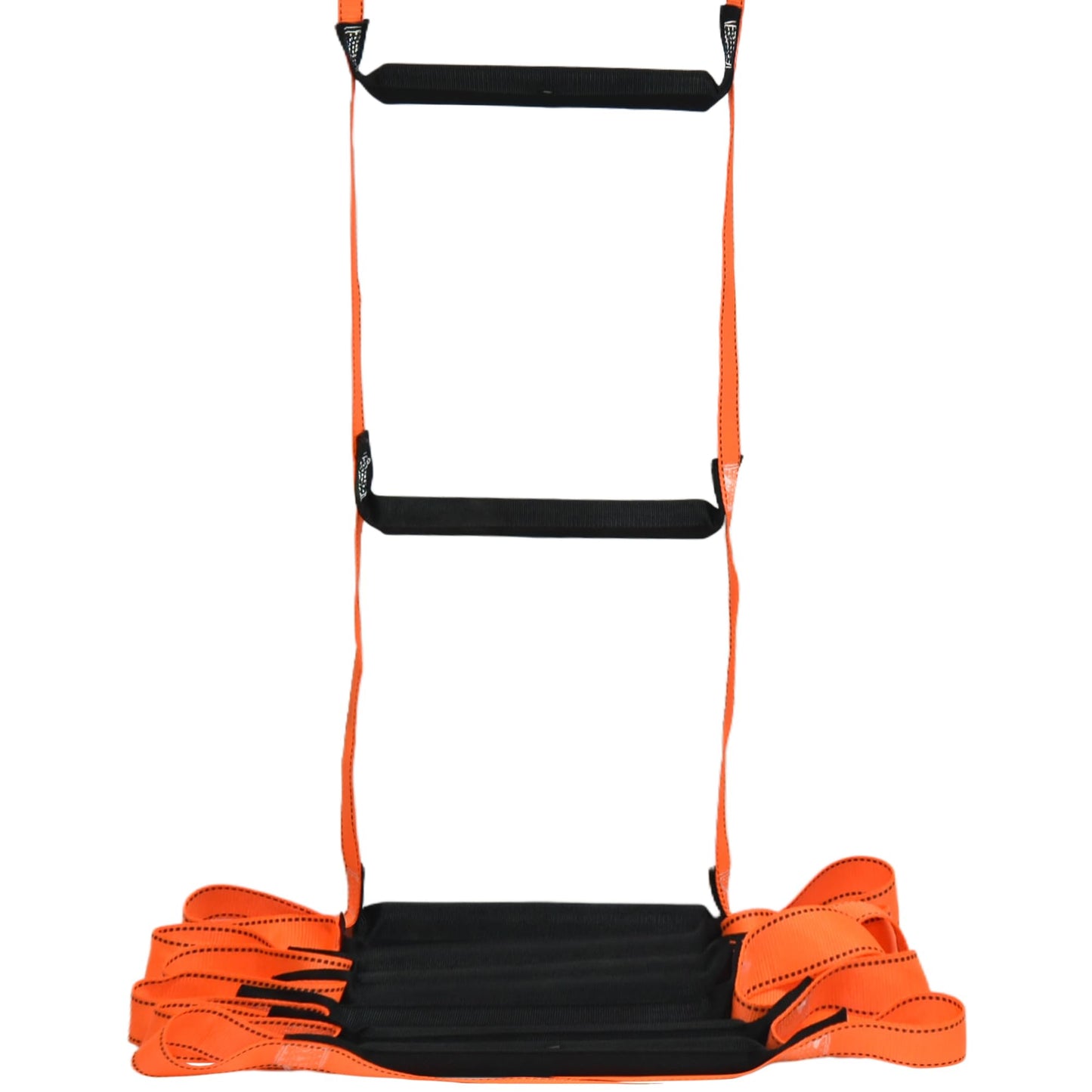 13 Feet Fire Escape Ladder Emergency Fire Ladder for 2-3 Story Homes Reusable Portable Safety Ladders for Windows, Balconies and Sailboats, Kayaks and More