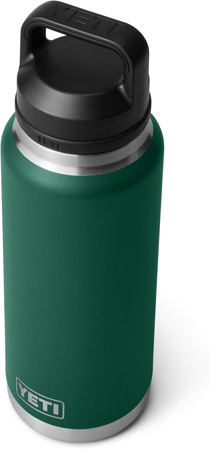 YETI Rambler 36 oz Bottle, Vacuum Insulated, Leakproof, Stainless Steel with Chug Cap