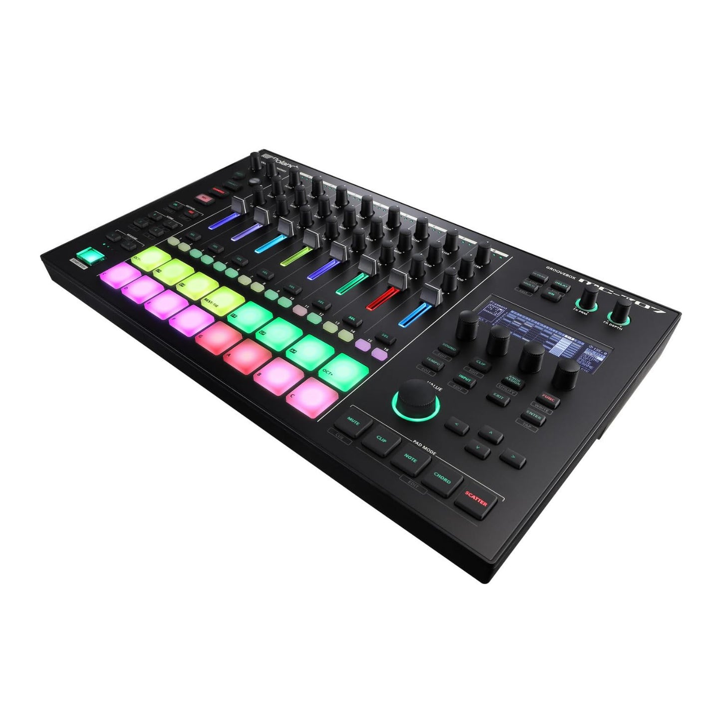 Roland Mc-707 Groovebox Professional Music Production Workstation (Mc-707), Standard