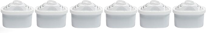 Fette Filter – Water Filters Compatible with Mavea Maxtra for use with Mavea Water Filtration Pitcher. Also Fits Levoit Water Pitchers. (Pack of 6)