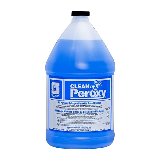 Case of Gallons Spartan Clean by Peroxy All Purpose Cleaner Peroxide Based (4)