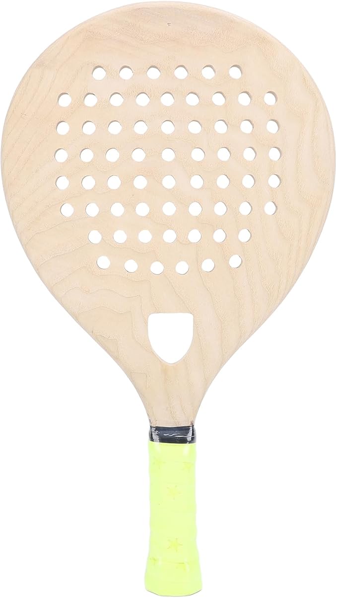 Drfeify Beach Tennis Paddle, Anti Slip Lightweight Design for Enhanced Control, Red Oak Beach Tennis Racket for Beginners,...
