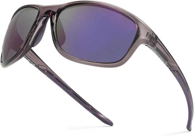IGnaef® Women Polarized Sports Sunglasses Designer Wrap Style IF8150