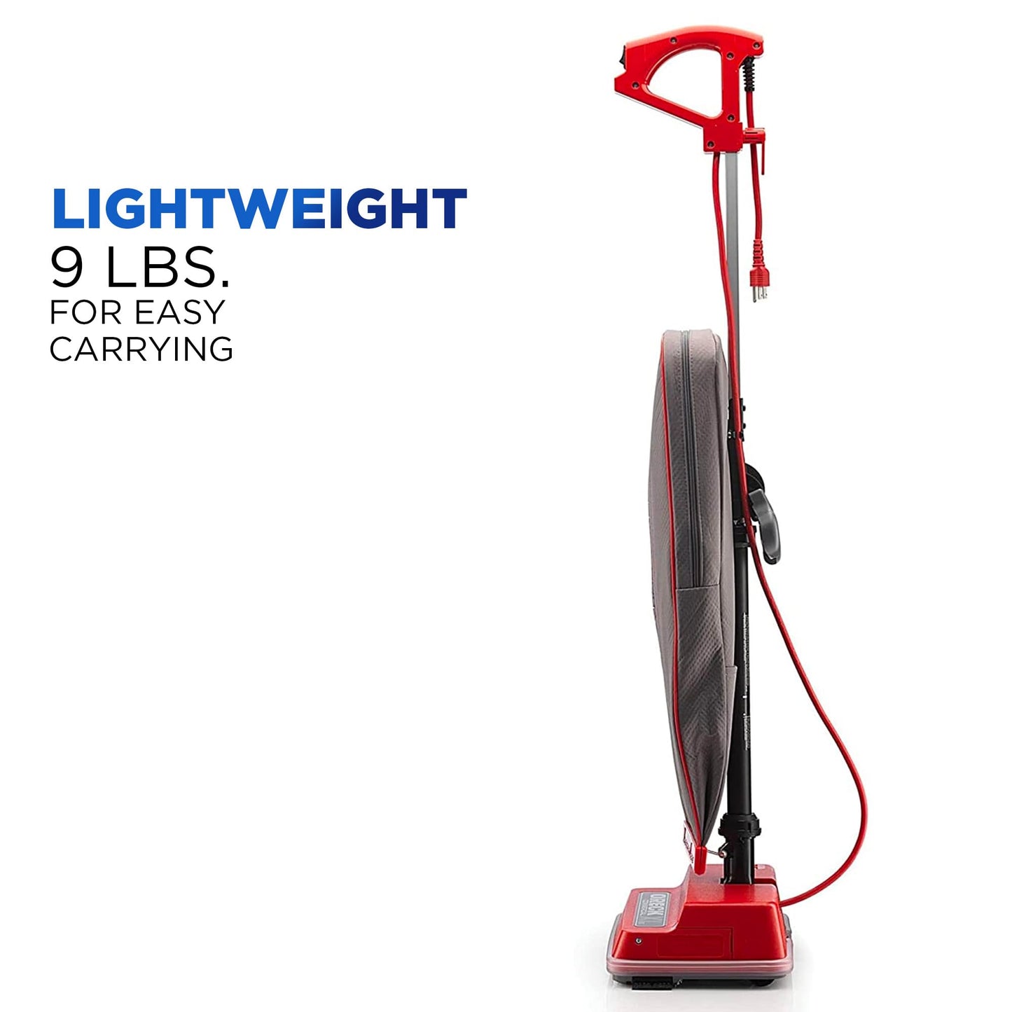 Oreck Commercial Professional Vacuum Cleaner, Bagged Upright Vac for Carpets and Hard Floor, Lightweight, Dual Speed Settings, Powerful Vacuum Cleaners for Commercial Use