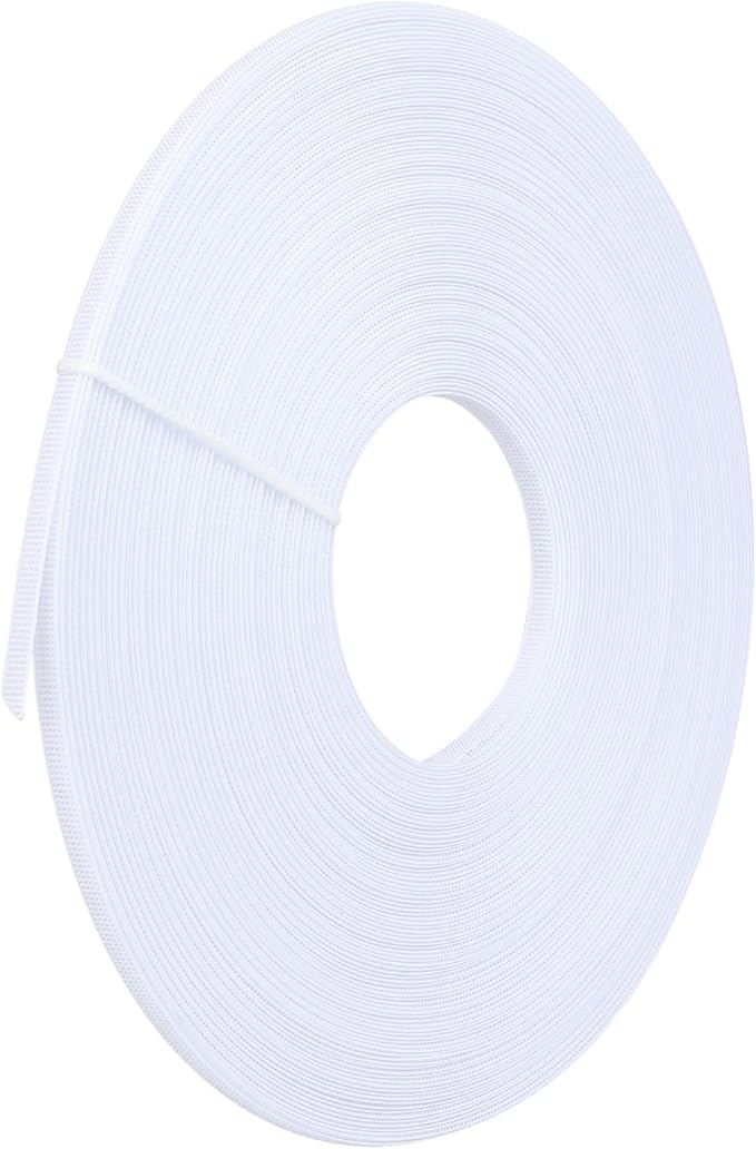45 Yards Polyester Boning for Sewing, 1/4 Inch Sew-Through Low Density & Lightweight Plastic Boning for Corsets, Bridal Go...