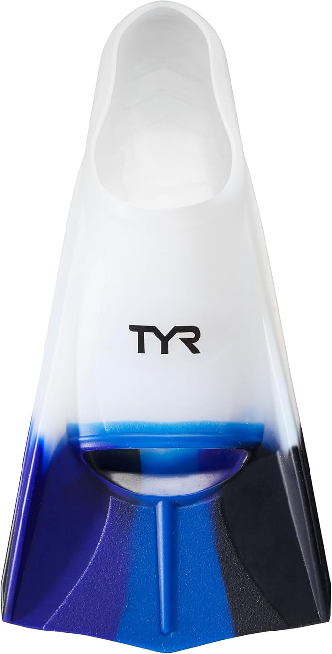 TYR Stryker Silicone Swim Fins - Adult Swimming Gear for Training and Racing