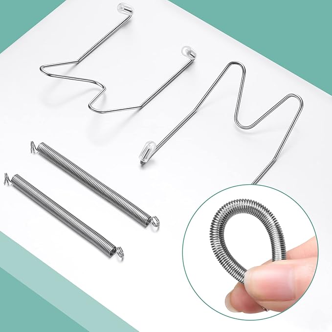 Hotop 12 Pieces Plate Hangers for Wall 8/12/14 Inch Stainless Steel Wire Invisible Plate Hangers Heavy Duty Display Holders with 12 Pieces Hooks for Wall Decorative(Silver)