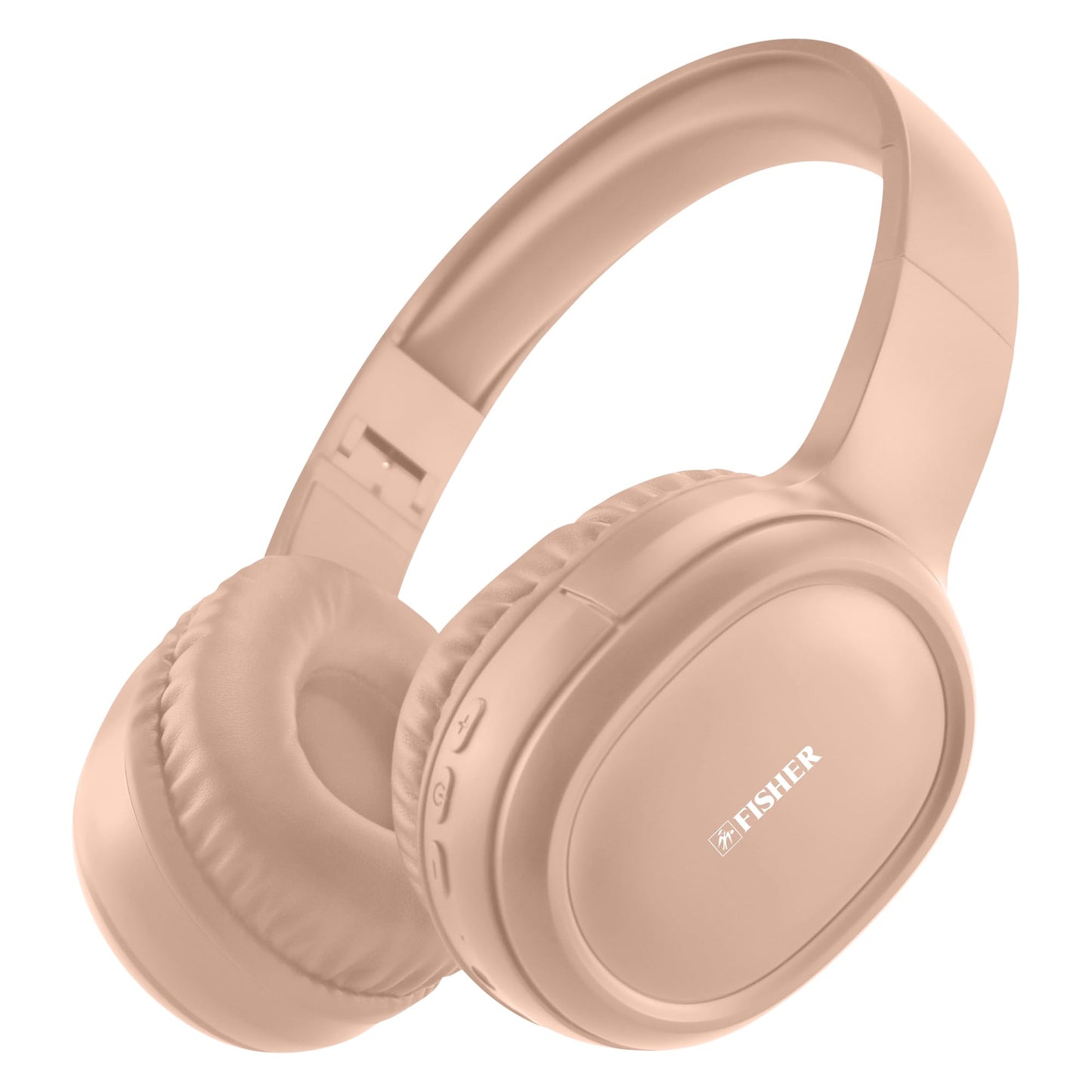 Fisher Active Noise Cancelling Headphones, Over Ear Wireless Bluetooth 5.3 w Microphone, Lightweight Comfortable Headset for Home Travel, 16H Playtime, Rechargeable, Hi-Res Sound Audio, Deep Bass