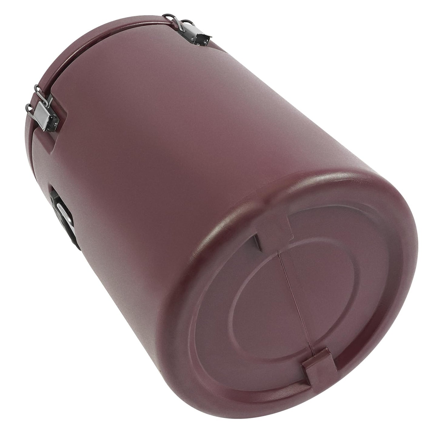 LOYALHEARTDY Commercial Insulated Food Container, 42QT/10.6Gal Insulated Soup Container Bucket Commercial Food Warmer Insulation Barrel for Hot or Cold Food for Restaurant, Canteen, Home (Brown)