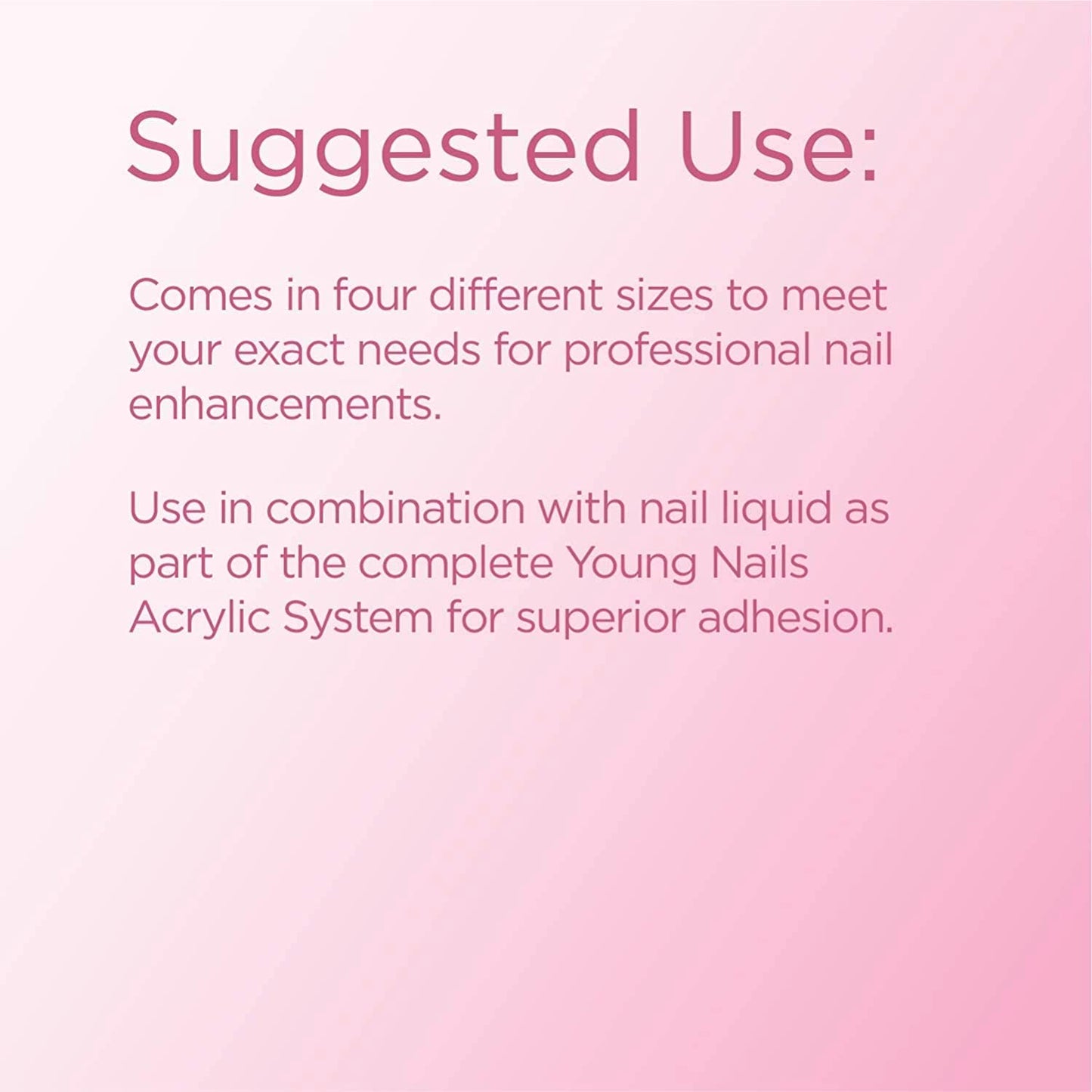 Young Nails Acrylic Speed Powder, Clear, 660 Gram
