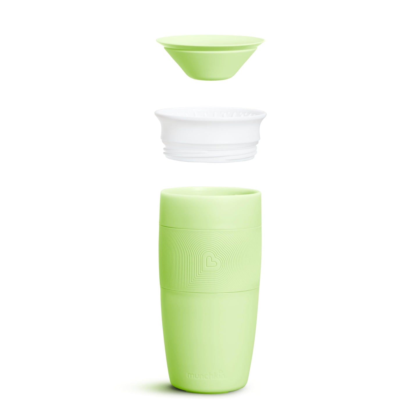 Munchkin Sippy Cup for Toddlers, Miracle 360 Cup, 14 Ounce, Green