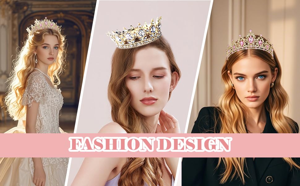 Tiaras for Women Princess Crowns for Women Crystal Headbands for Bridal Princess Birthday Party