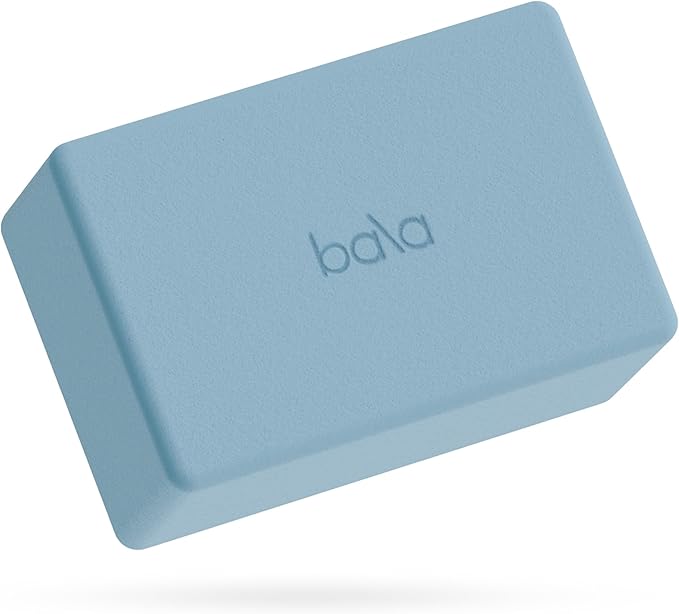Bala Yoga Block for Working Out, Building Block - Soft Dense Foam Yoga Accessories for Stretching & Exercise - Yoga Equipm...