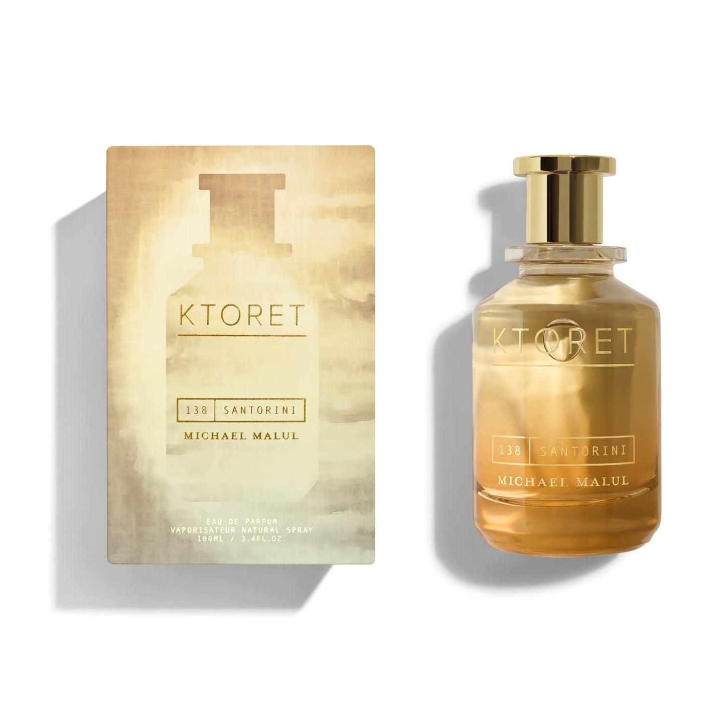 Michael Malul KTORET 138 Santorini Eau de Parfum for Men - 100ml | 3.4oz