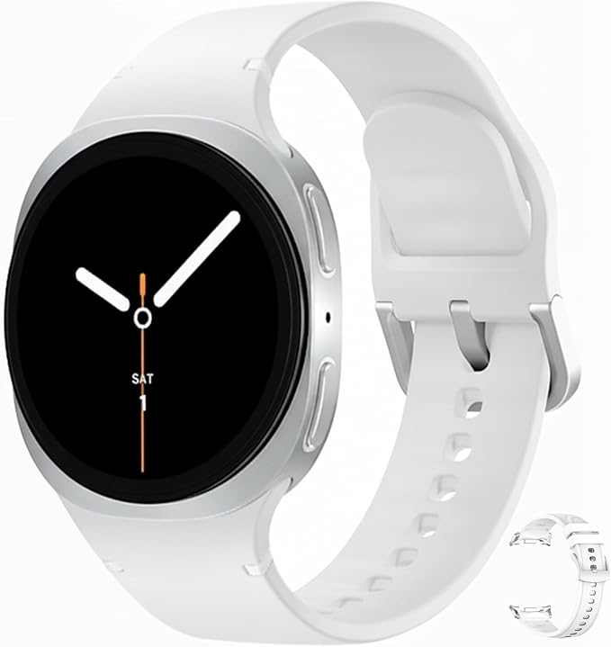 Samsung Galaxy Watch 8 (2025) Bluetooth Smartwatch, Intl Version – Fitness & Sleep Tracking,Heart Rate Monitor, Android Co...