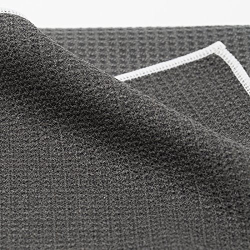 Shandali Hot Yoga Towel - Mat-Sized, Microfiber, Super Absorbent, Anti-Slip, Injury Free, 24" x 72" - Best Bikram Yoga Tow...