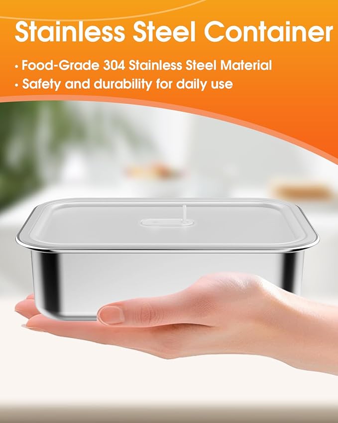 Cordless Electric Lunch Box 1.2L Stainless Steel Container