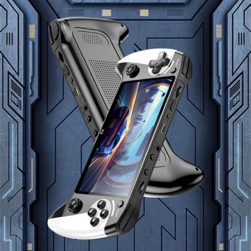 Saker Retro Handheld Game Console Player,Retro Game Console with 5.5" HD Screen, TV Output, Pre-Loaded Games, Wireless Support for Handheld Gaming (1 PC)
