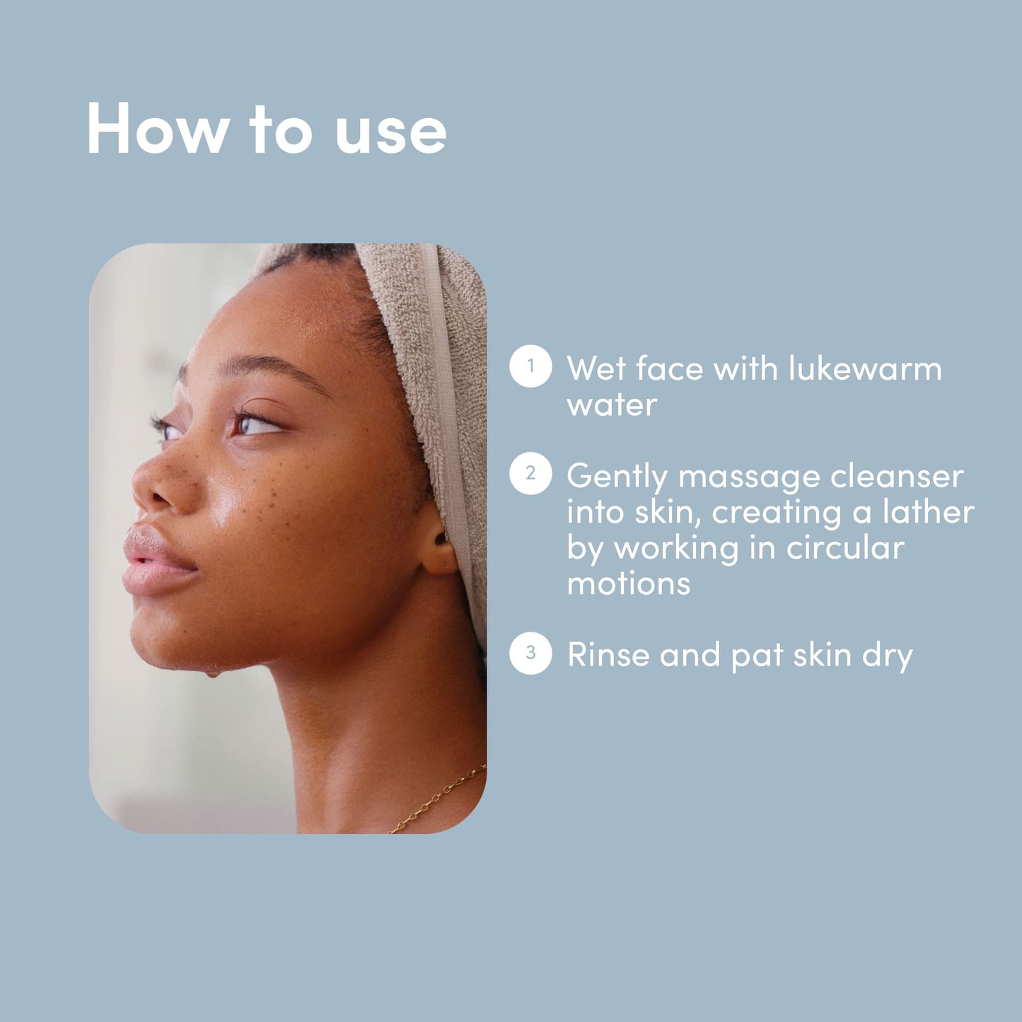 hers Clear Waters Hydrating Cleanser - Squalane Cleanser Face Wash for All Skin Types - Contains Hyaluronic Acid, Squalane, and