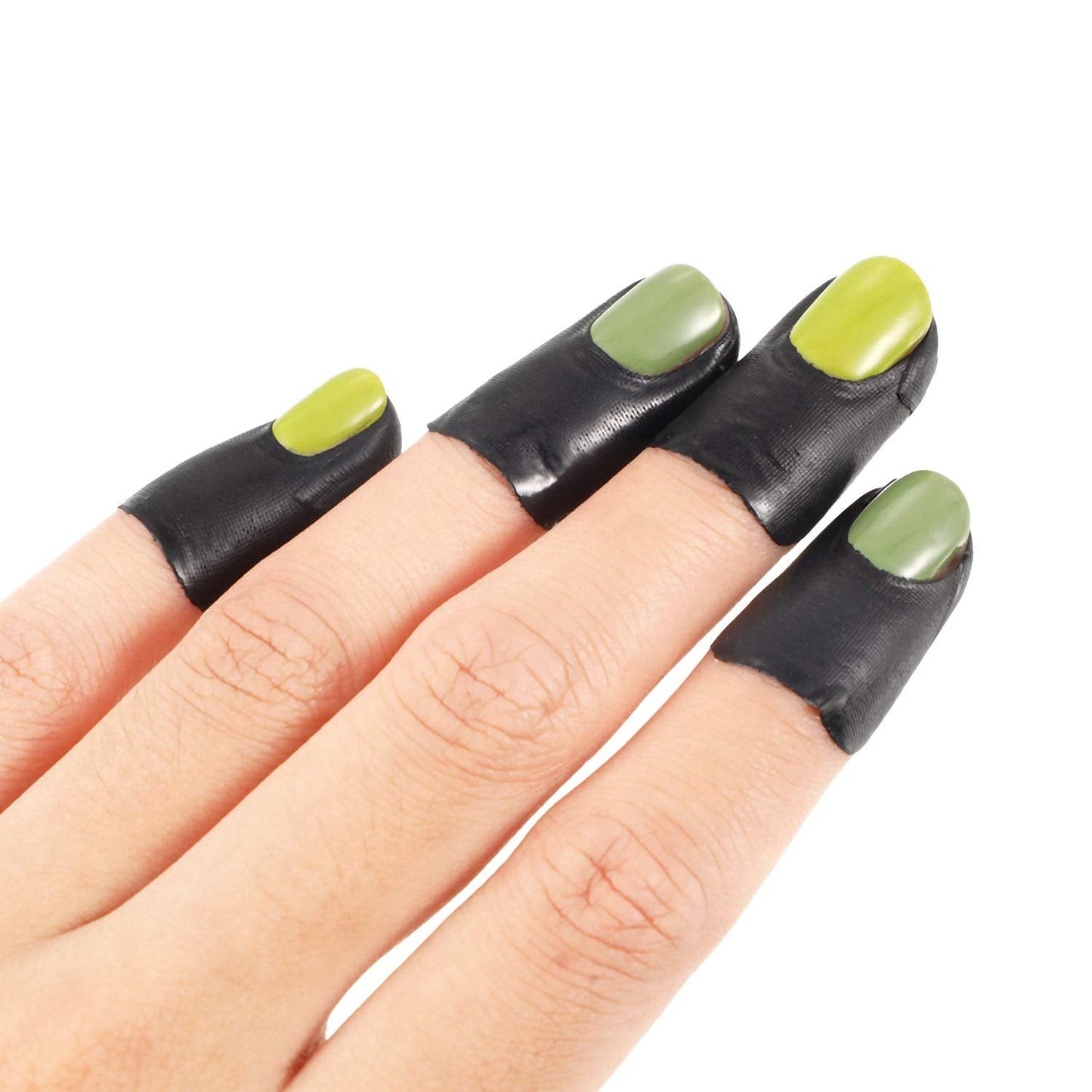 Outus 120 Pcs Nail Polish Protector for Fingers, U Shape Peel Off Nail Polish Finger Guards Barrier Stickers Cuticle Protector f