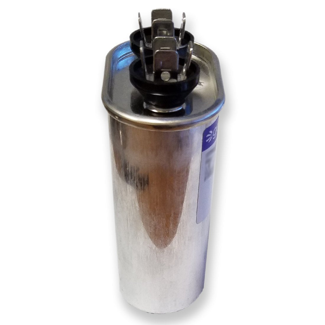 Genteq Capacitor 10 UF MFD 370V 97F9002, 97F9002s (Replaces Old GE# 97F9002BZ3, Z97F9002, 27L669), 10 MFD at 370V, Oval