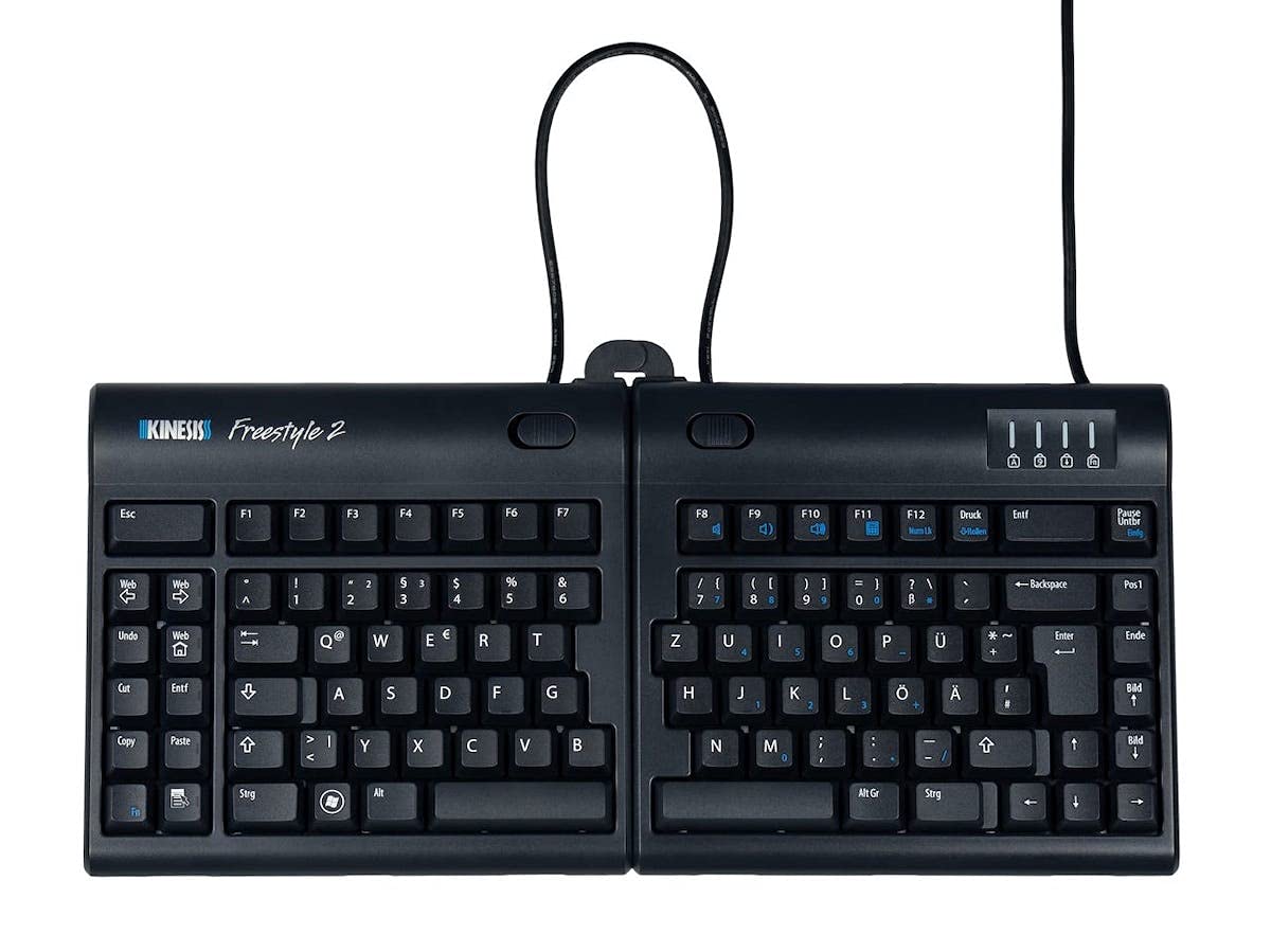 Kinesis Freestyle2 Keyboard For Pc Kb800Pb-Us