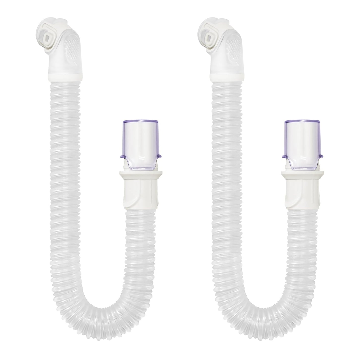 2 Packs Replacement Short Tube and Elbow for Resmed AirFit N20, Airtouch N20 and N40 Mask - No Leakage - Reduce Noise