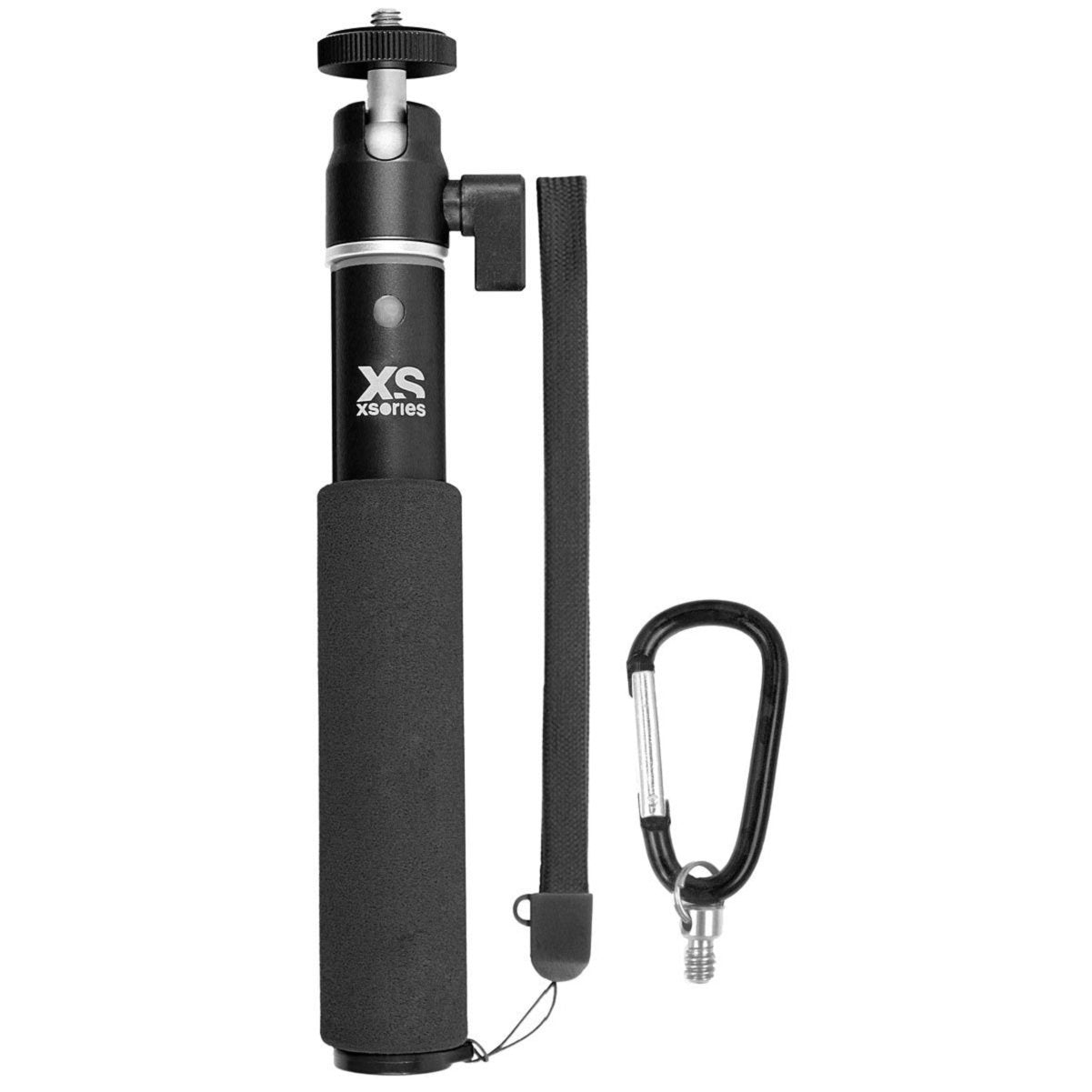 Xsories U-Shot Monochrome Monopod Telescoping Camera Pole 1.5 Feet Extension (Black)