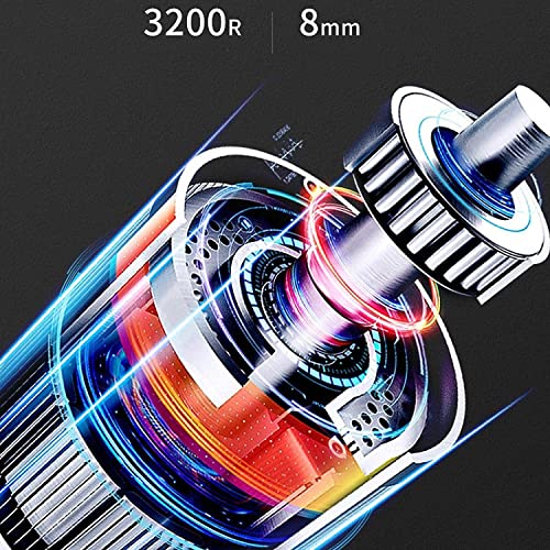 Mini Massage Gun with LCD Display – Deep Tissue Percussion Massager, 6 Speeds, 4 Heads, Super Quiet, Portable Muscle Relie...