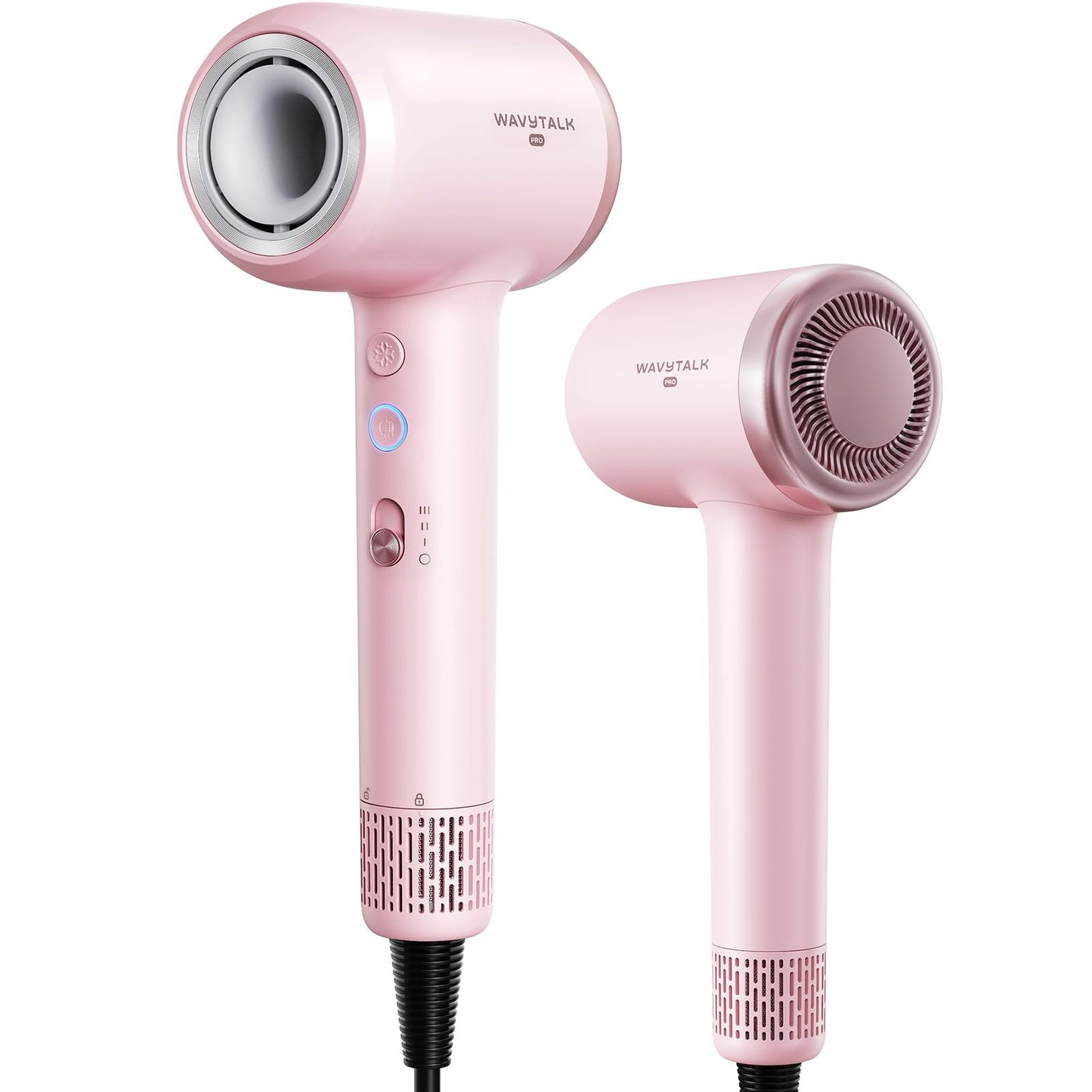 Hair Dryer, Wavytalk Turblow Pro Fast Drying Blow Dryer, High Speed Hair Dryer for Women with 110,000 RPM, Pro Negative Ions for