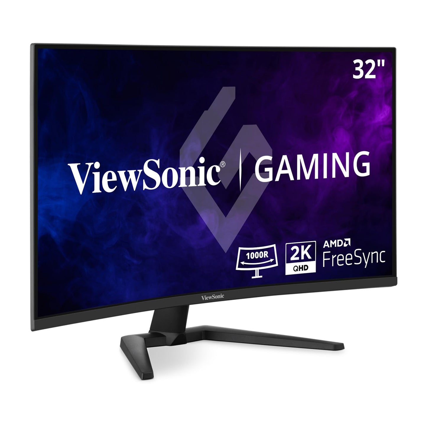 ViewSonic VX3228C-2K 32 Inch 1440p Curved Gaming Monitor with 1ms, 180Hz, FreeSync, Eye Care, HDMI, and DisplayPort Inputs