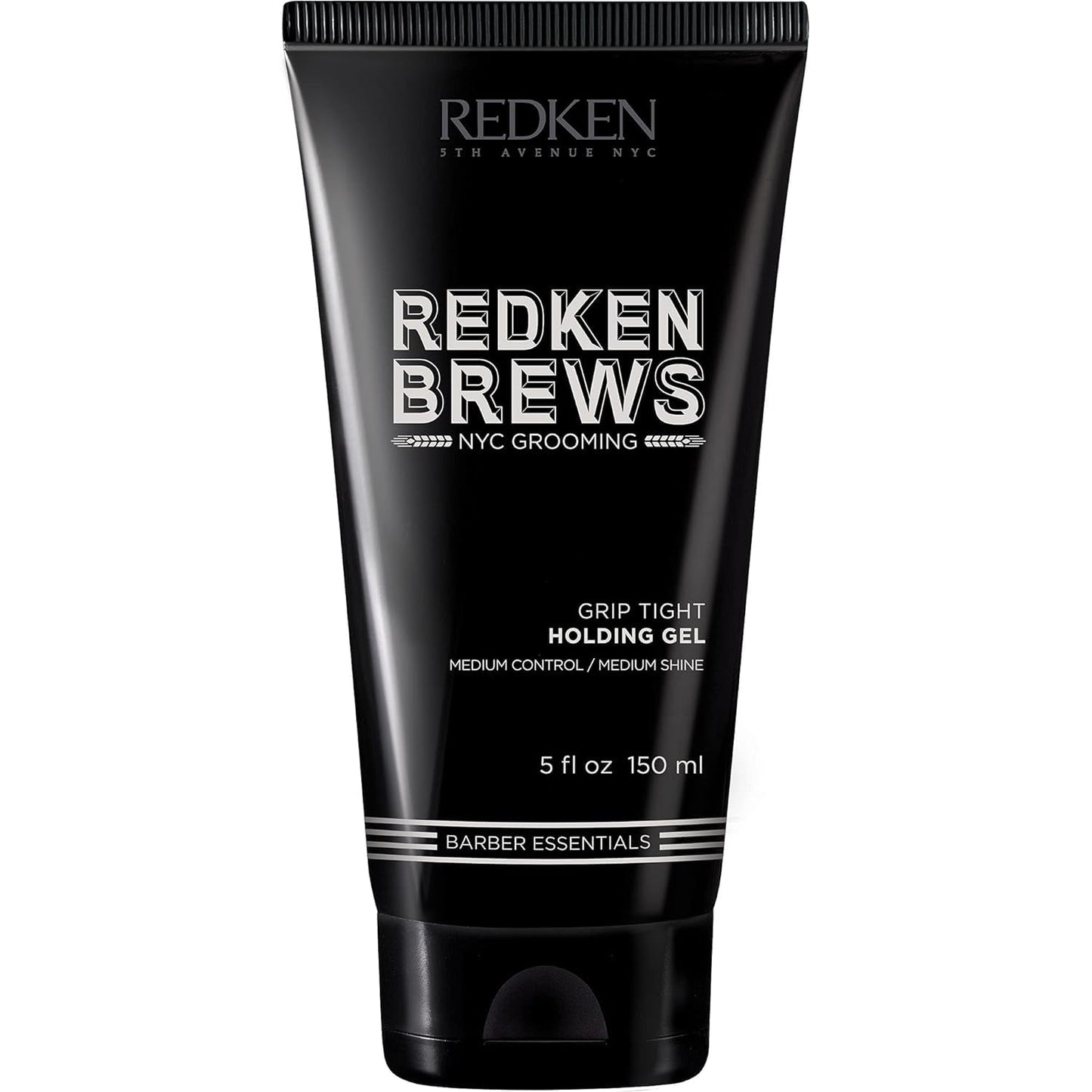 Redken Brews Holding Gel For Men | Men's Hair Gel | Medium Hold Styling | Medium Shine | Flake-Free, No Crunch Styling | For All