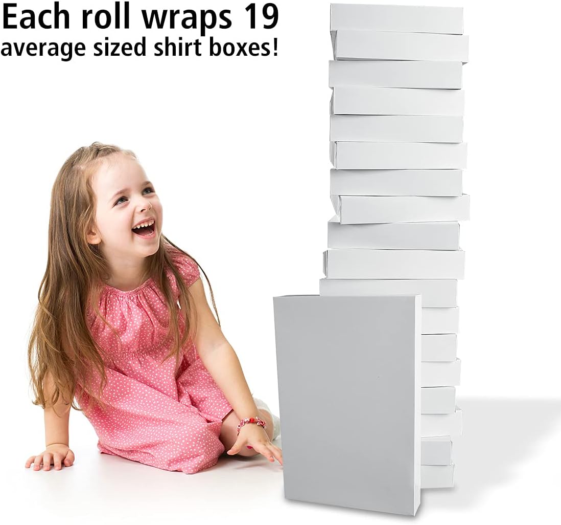 Current Photo Balloons Jumbo Gift Wrap Roll - 23 Inches x 32 Feet (61 Square Feet Total), Peek-Proof, For Birthdays, Graduations, Baby Showers and More