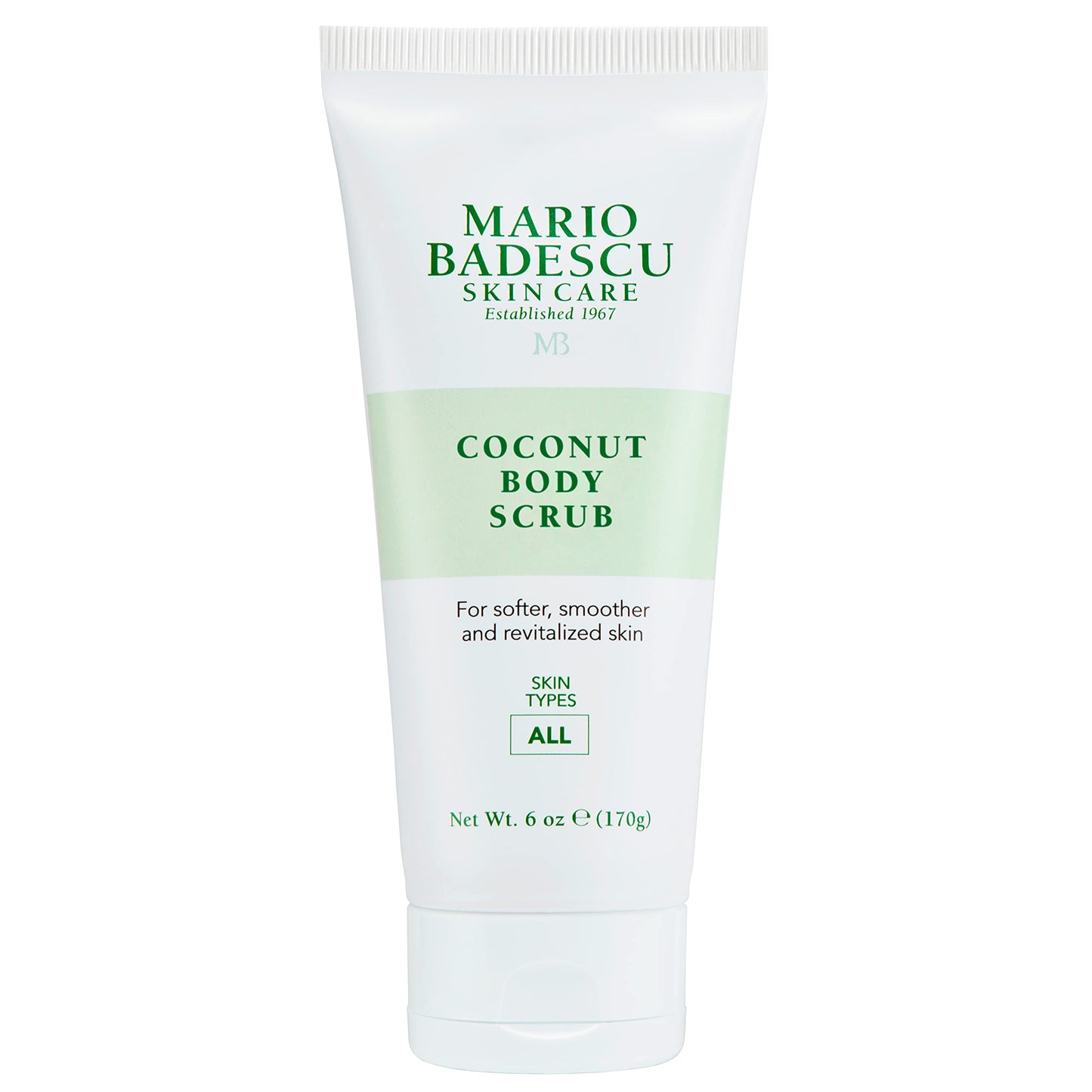 Mario Badescu Coconut Body Scrub for All Skin Types | Body Scrub that Softens and Smoothes |Formulated with Niacinamide & Salicy