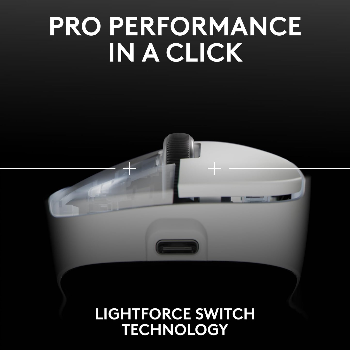 Logitech PRO X Superlight 2 DEX Wireless Gaming Mouse, White | Lightweight, Hero 2 Sensor, 44k DPI, 5 Programmable Buttons, Lightspeed Wireless, Right Hand, PC/Mac | Signature Series Charging Dock