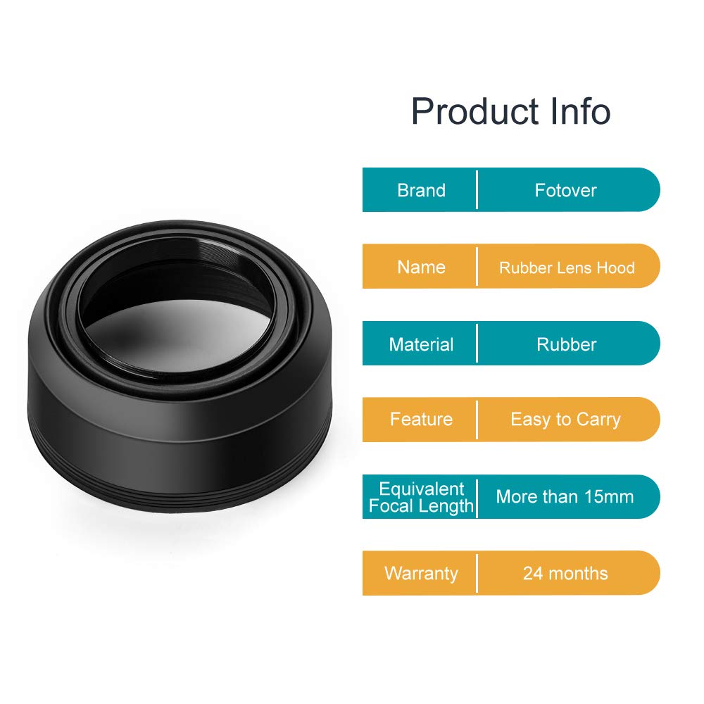 55Mm Lens Hood Universal Collapsible Lens Sun Shade Hood With Centre Pinch Lens Cap For Canon Nikon Sony Pentax Olympus Fuji Cam