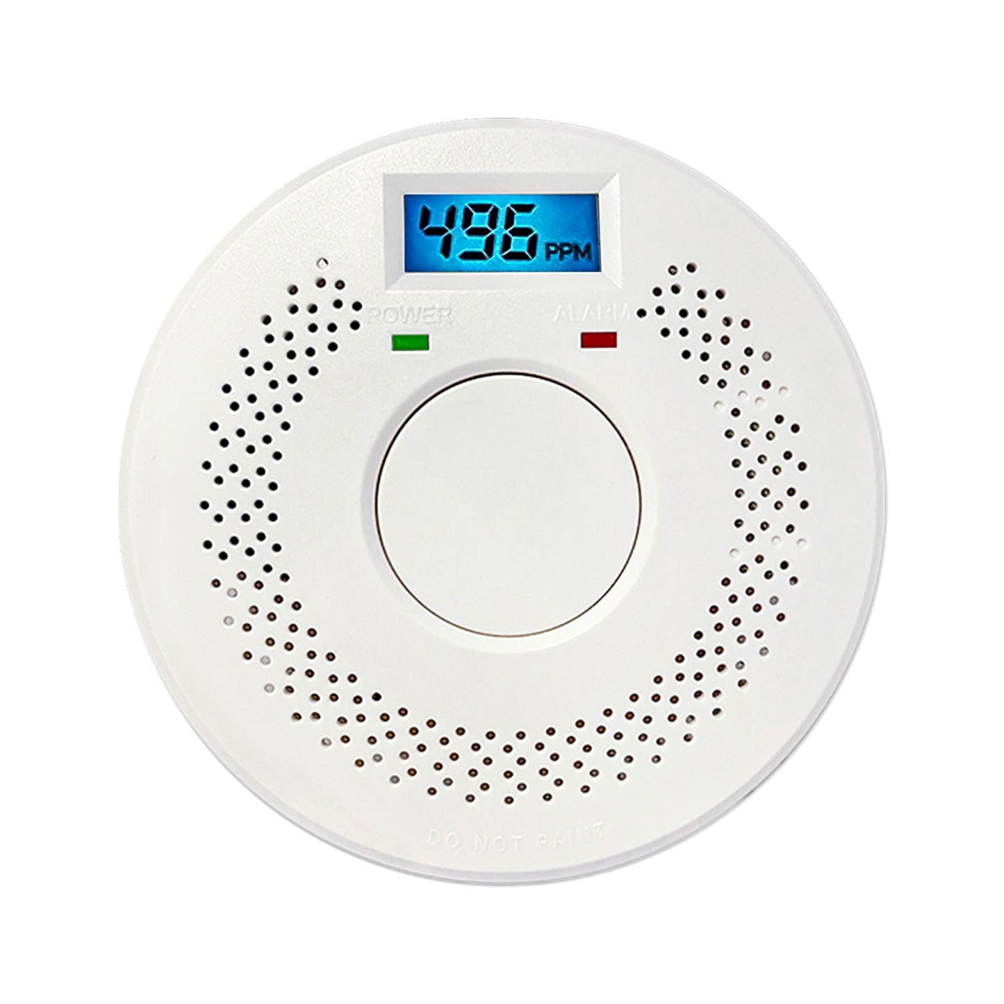 smoke detector Smoke and Carbon Monoxide Detector，Smoke Alarm，CO Detector Smoke Detector, Carbon Monoxide Alarm,5 Year Battery OperatedLCD Display and Sound Warning for Home, Bedroom, Kitchen，(1 Pack)