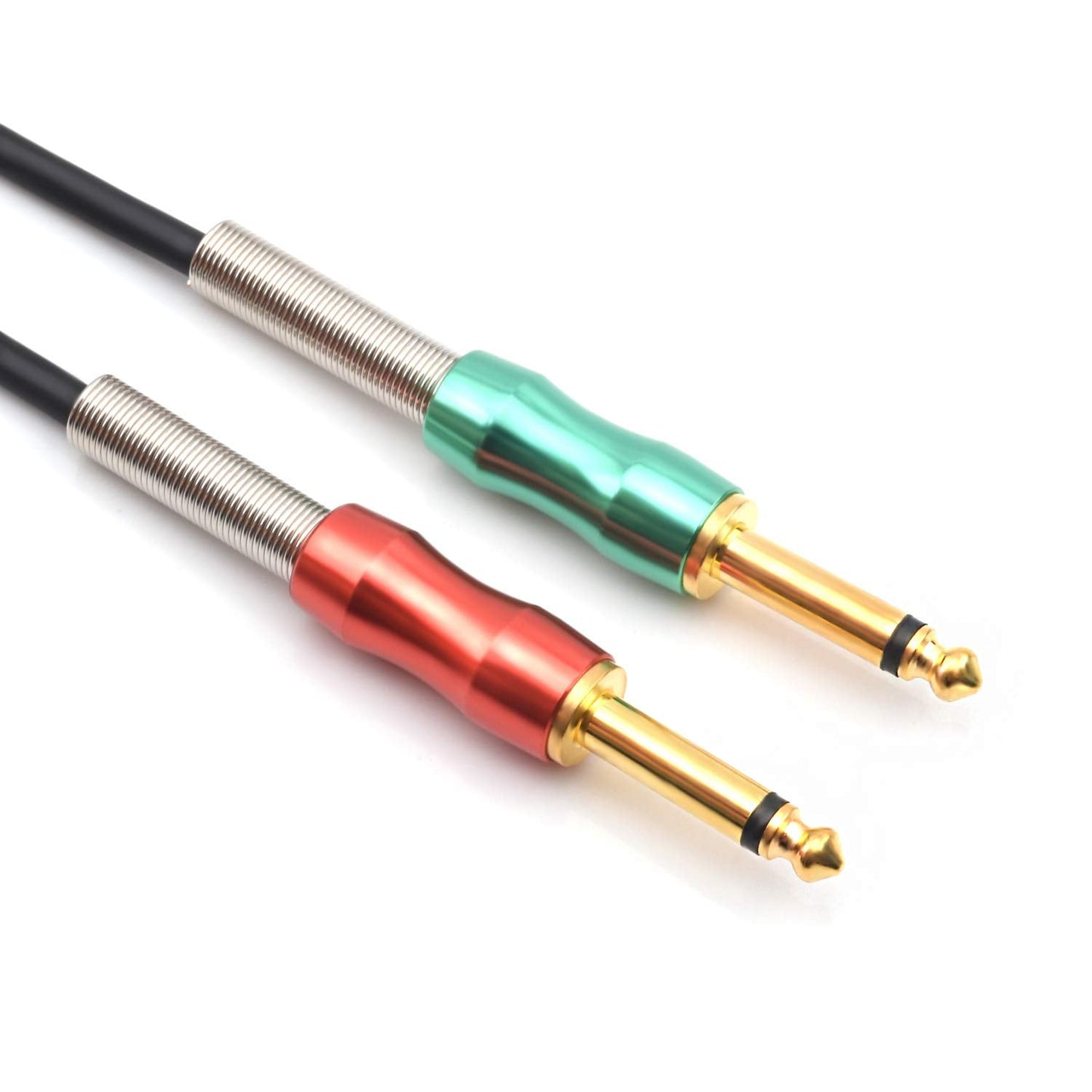 Siyear Xlr 3 Pin To Double 6.35Mm 1/4 Ts Male Y Splitter Cable 15Ft, Dual Mono (1/4 Inch) 6.35Mm To Xlr Plug Stereo Microphone A