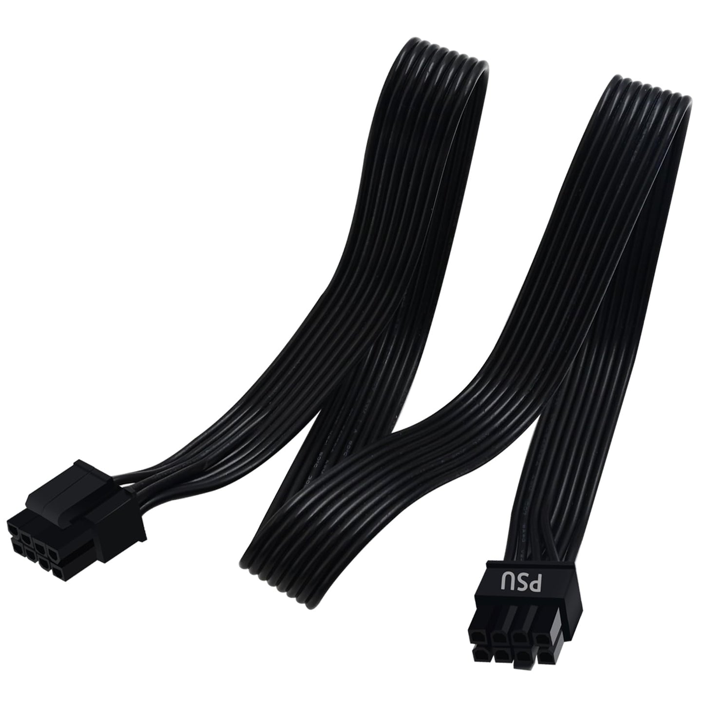 Comeap Cpu Cable For Corsair Psus, Cpu 8 Pin Male To Cpu 8 Pin (4+4 Detachable) Male Eps-12V Motherboard Power Adapter For Therm