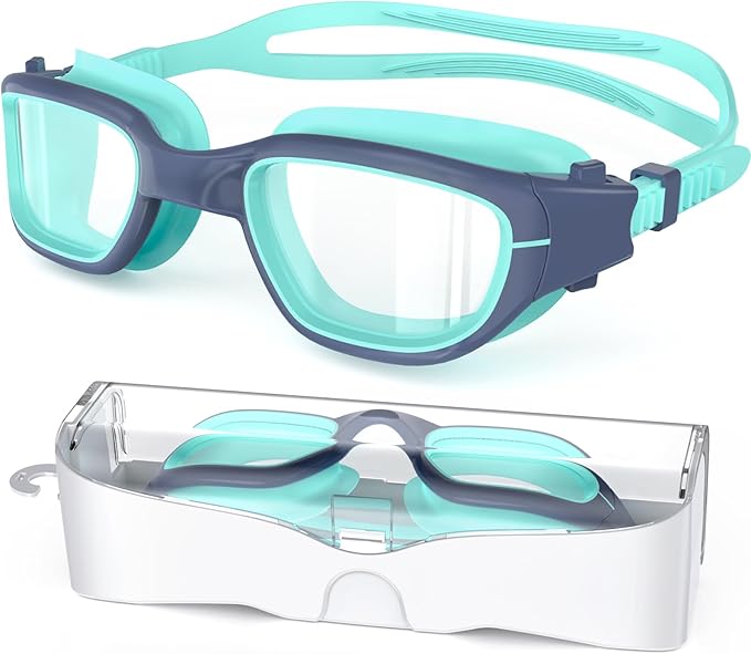 Zeligerstar Kids Swim Goggles,Swimming Goggles for Kids 6-14, Anti-Fog UV Protection Pool Glasses for Boys Girls