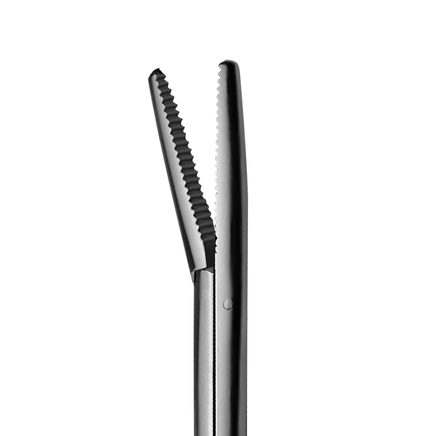 DEXSUR Precise ENT Procedures with Alligator Ear Forceps - Curved Jaw Design, Non-Slip Grip Handle, Fine-Tip, Reusable and Easy to Clean - 12 Inches