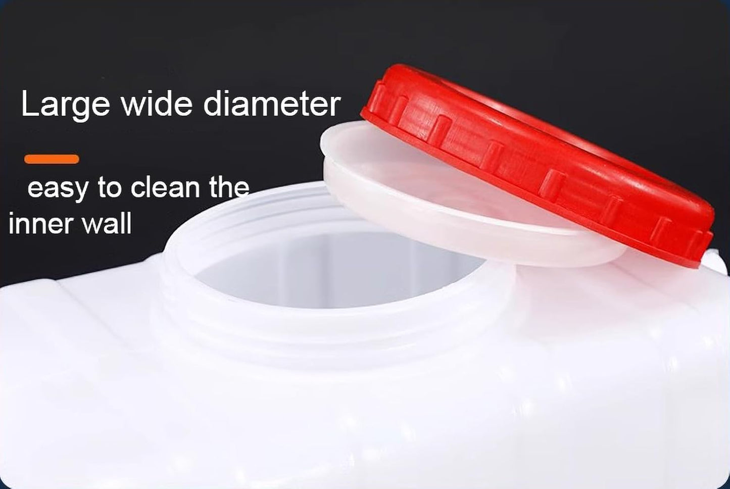 Water Tank Water Container Water Carrier 25L/30L/50L/75L/110L/200L for Water Storage Hiking Hurricane Emergency Car Water Tank Outdoor Camping Hunting Self-Driving(Size:50L)