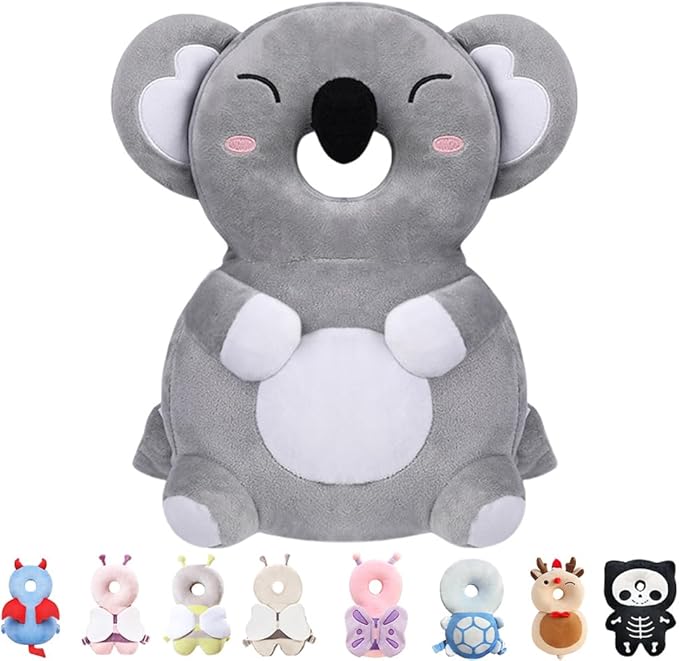 Baby Head Protector Backpack for Falling Crawling and Walking Toddler Essentials Harness Infant Koala Toys Helmets Baby Es...