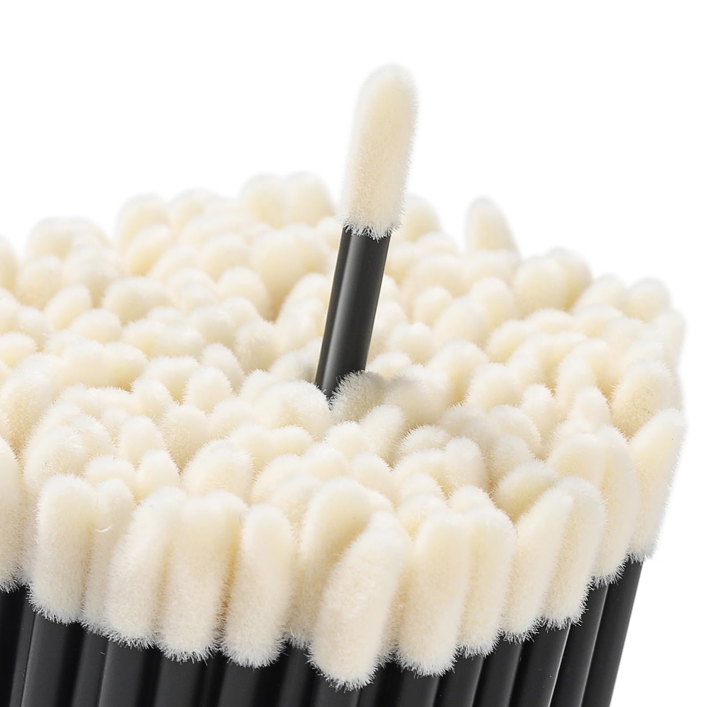 GEMSANVA 240 Pieces Disposable Lip Wands Lip Brushes,Lipstick Applicator Brushes Lip Gloss Wand,Soft Lint Free,Eyes & Lips Makeu