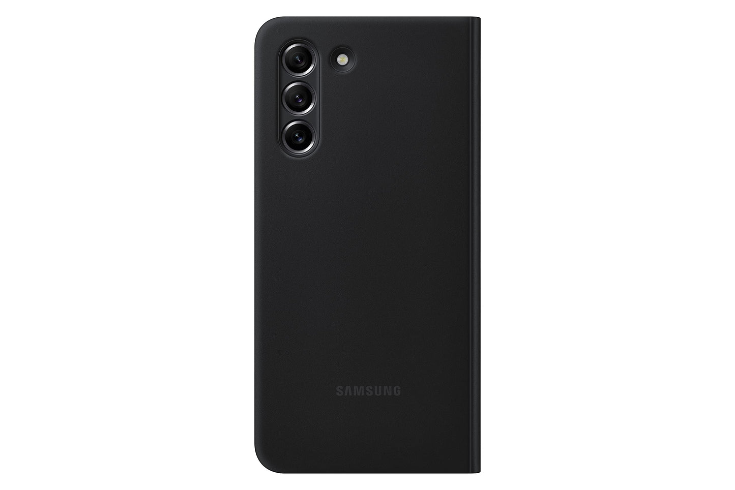 Samsung Galaxy S21 Fe 5G S View Cover, Protective Phone Case With Smart View Touch Control, Sustainable Design, Us Version, Blac