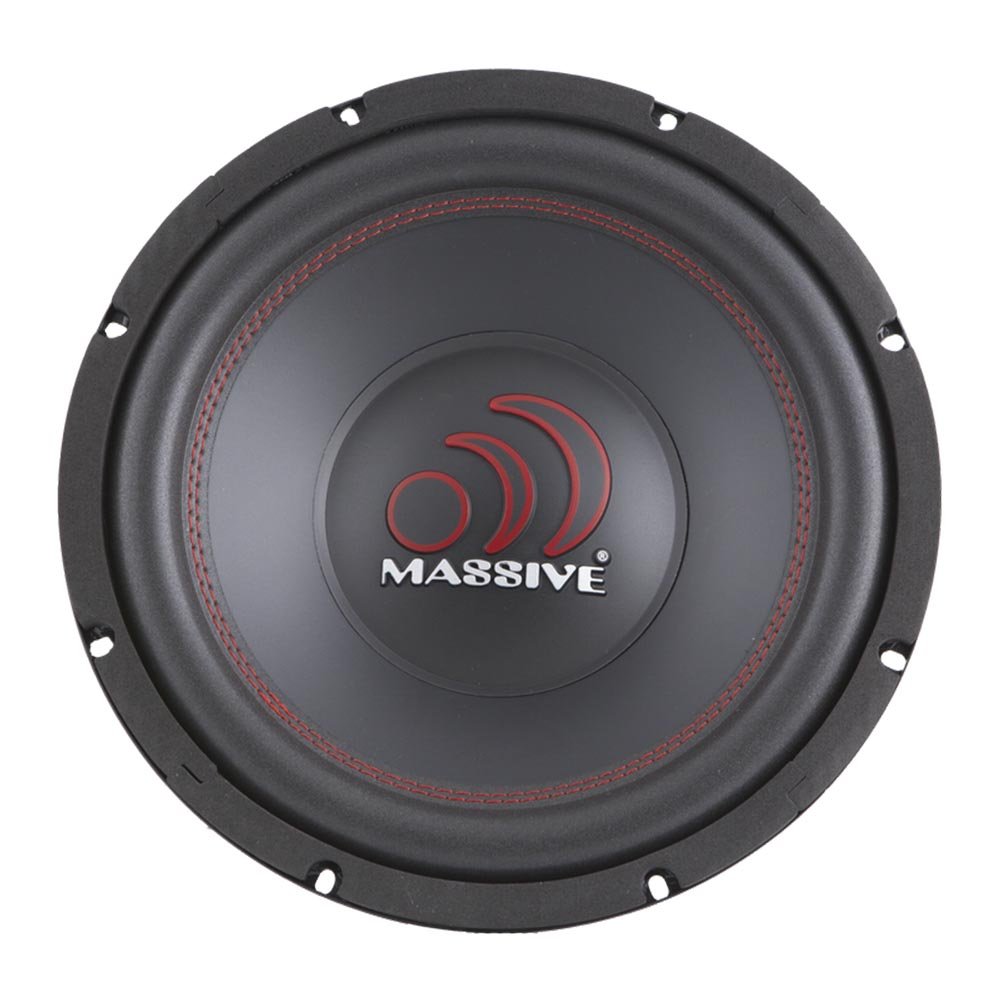 Massive Audio 12 300 Watt Rms Dual 4-Ohm Car Audio Subwoofer Tko124